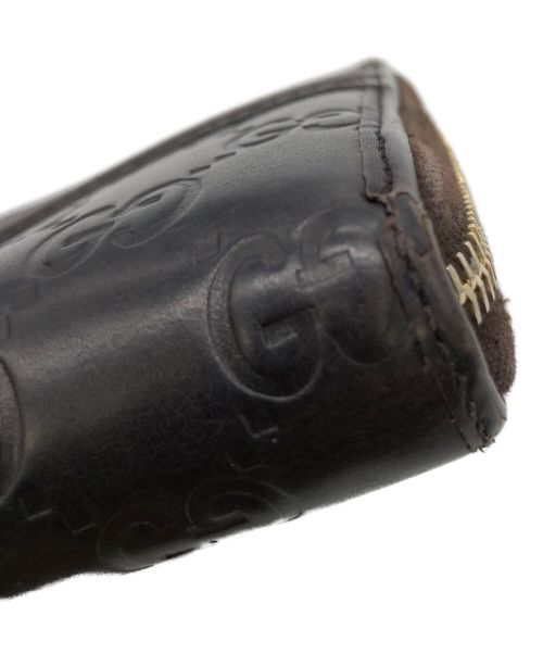 GUCCI（グッチ）GUCCI (グッチ) 長財布 ブラウンの古着・服飾アイテム