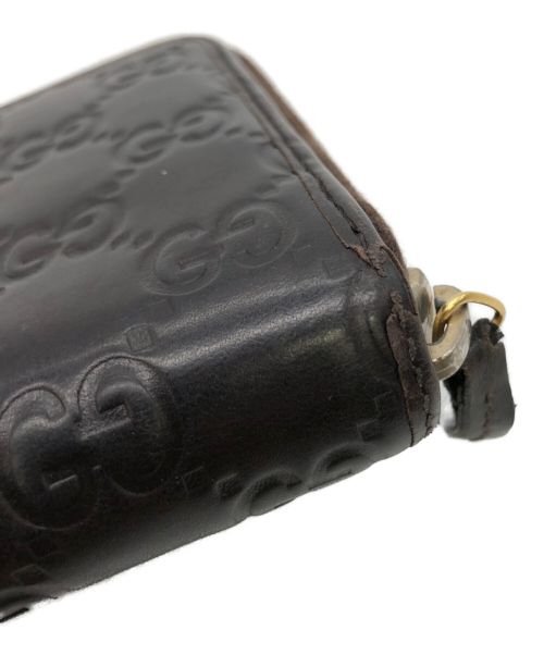 GUCCI（グッチ）GUCCI (グッチ) 長財布 ブラウンの古着・服飾アイテム