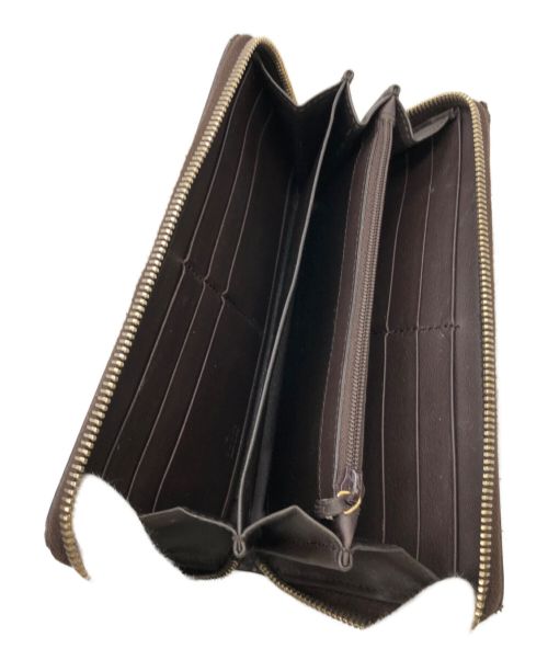GUCCI（グッチ）GUCCI (グッチ) 長財布 ブラウンの古着・服飾アイテム