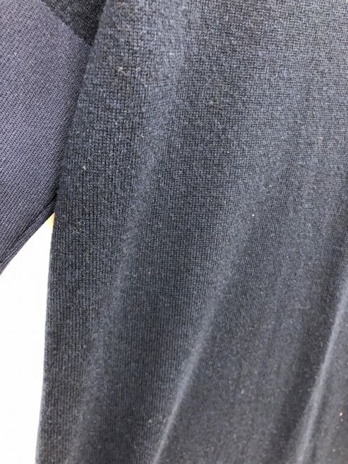 BALENCIAGA（バレンシアガ）BALENCIAGA (バレンシアガ) Vネックニットワンピース ネイビー サイズ:36の古着・服飾アイテム