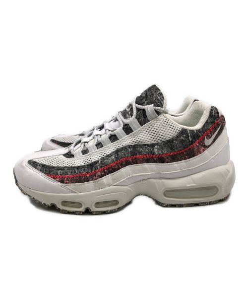 NIKE（ナイキ）NIKE (ナイキ) AIR MAX 95 ホワイト×グレー サイズ:26.5の古着・服飾アイテム