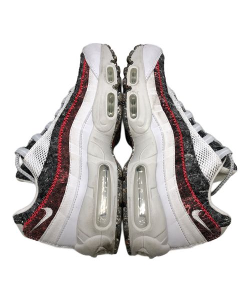 NIKE（ナイキ）NIKE (ナイキ) AIR MAX 95 ホワイト×グレー サイズ:26.5の古着・服飾アイテム