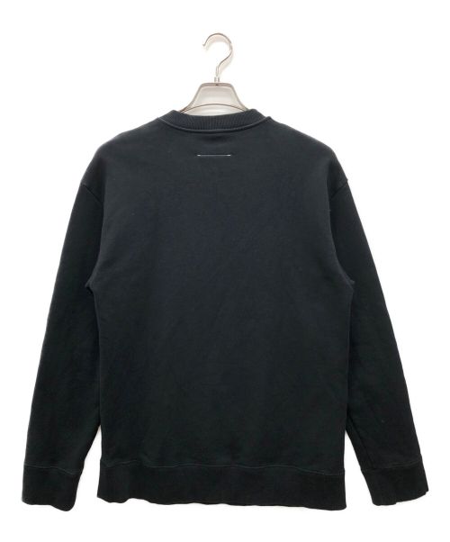 MM6 Maison Margiela（エムエムシックスメゾンマルジェラ）MM6 Maison Margiela (エムエムシックス メゾンマルジェラ) スウェット ブラック サイズ:Sの古着・服飾アイテム