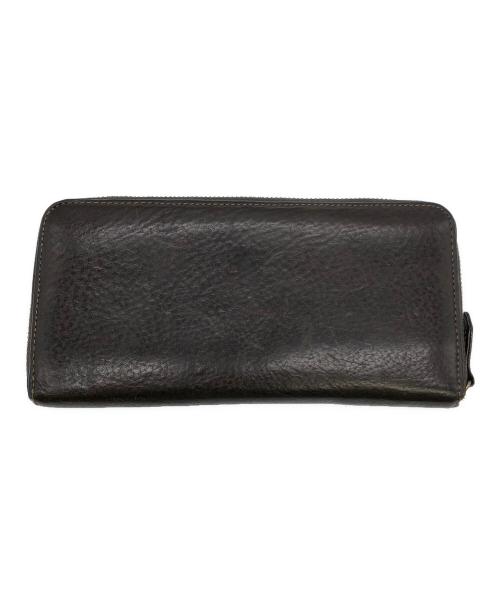 cocomeister（ココマイスター）cocomeister (ココマイスター) ラウンドファスナー長財布 ダークブラウンの古着・服飾アイテム