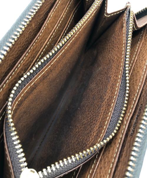 cocomeister（ココマイスター）cocomeister (ココマイスター) ラウンドファスナー長財布 ダークブラウンの古着・服飾アイテム