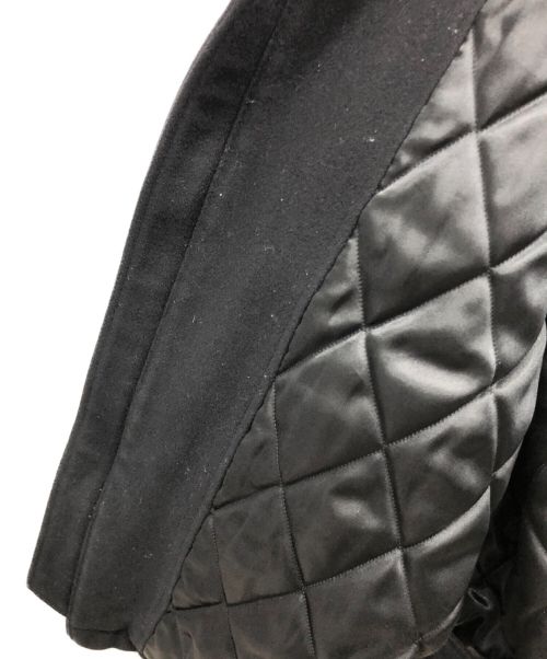 BACK CHANNEL（バックチャンネル）BACK CHANNEL (バックチャンネル) メルトンジャケット ブラック サイズ:XLの古着・服飾アイテム