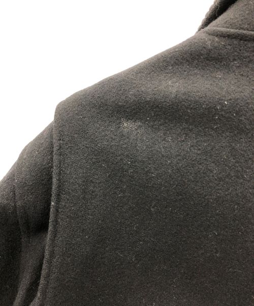 BACK CHANNEL（バックチャンネル）BACK CHANNEL (バックチャンネル) メルトンジャケット ブラック サイズ:XLの古着・服飾アイテム