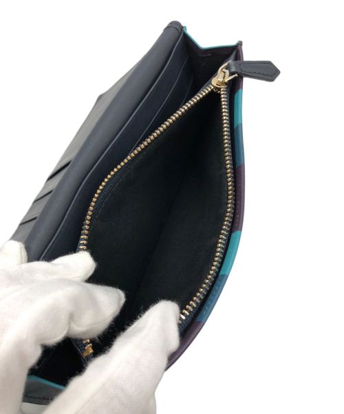 PAUL SMITH（ポールスミス）Paul Smith (ポールスミス) 長財布 ネイビーの古着・服飾アイテム