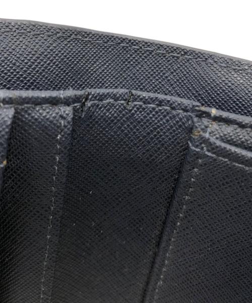 MICHAEL KORS（マイケル・コース）MICHAEL KORS (マイケルコース) 3つ折り財布 ネイビーの古着・服飾アイテム