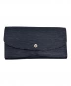 LOUIS VUITTONルイ ヴィトン）の古着「ポルトフォイユ・エミリー」｜ネイビー