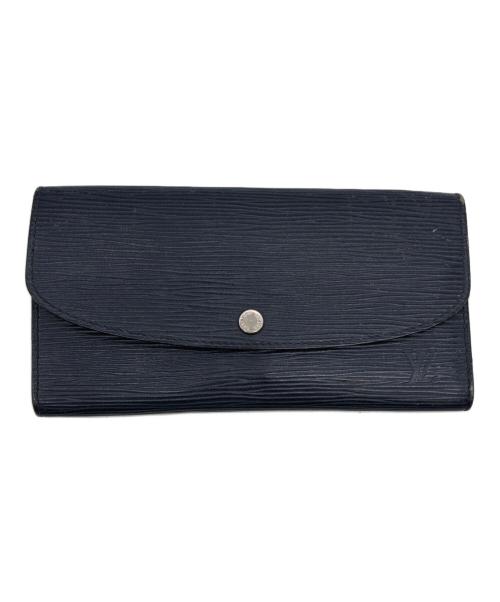 LOUIS VUITTON（ルイ ヴィトン）LOUIS VUITTON (ルイ ヴィトン) ポルトフォイユ・エミリー ネイビーの古着・服飾アイテム