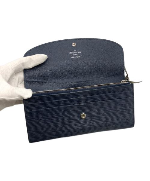 LOUIS VUITTON（ルイ ヴィトン）LOUIS VUITTON (ルイ ヴィトン) ポルトフォイユ・エミリー ネイビーの古着・服飾アイテム
