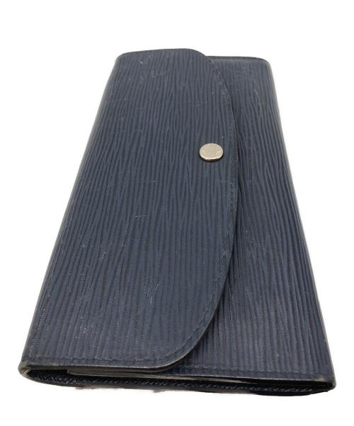 LOUIS VUITTON（ルイ ヴィトン）LOUIS VUITTON (ルイ ヴィトン) ポルトフォイユ・エミリー ネイビーの古着・服飾アイテム