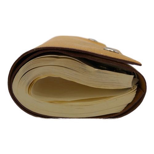 HERMES（エルメス）HERMES (エルメス) メモ帳カバー オレンジの古着・服飾アイテム