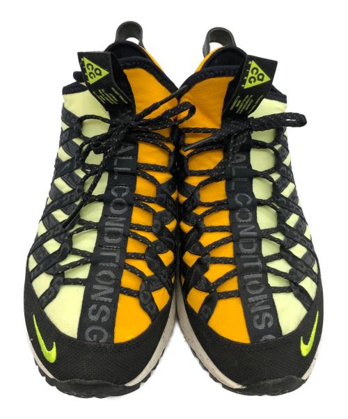 NIKE（ナイキ）NIKE (ナイキ) ACG REACT TERRA GOBE ブラック×グリーン×オレンジ サイズ:26.5の古着・服飾アイテム