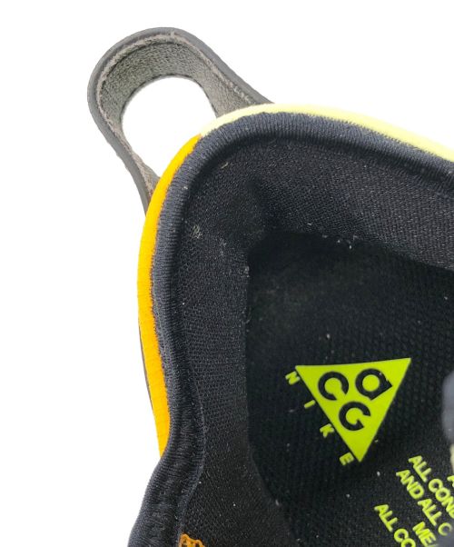 NIKE（ナイキ）NIKE (ナイキ) ACG REACT TERRA GOBE ブラック×グリーン×オレンジ サイズ:26.5の古着・服飾アイテム