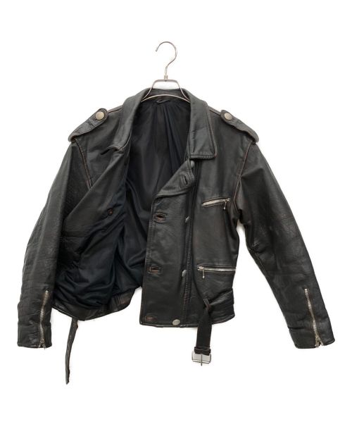 BURTON Tailored（-）BURTON Tailored (-) レザージャケット ダークブラウン サイズ:不明の古着・服飾アイテム