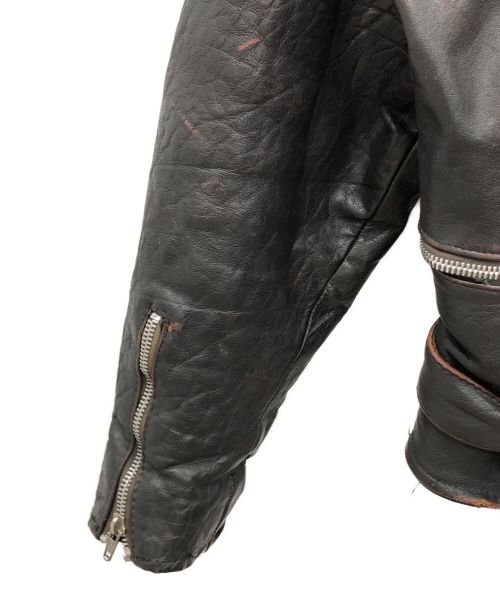 BURTON Tailored（-）BURTON Tailored (-) レザージャケット ダークブラウン サイズ:不明の古着・服飾アイテム