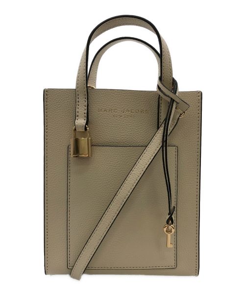MARC JACOBS（マークジェイコブズ）MARC JACOBS (マークジェイコブス) 2WAYショルダーバッグ ベージュの古着・服飾アイテム