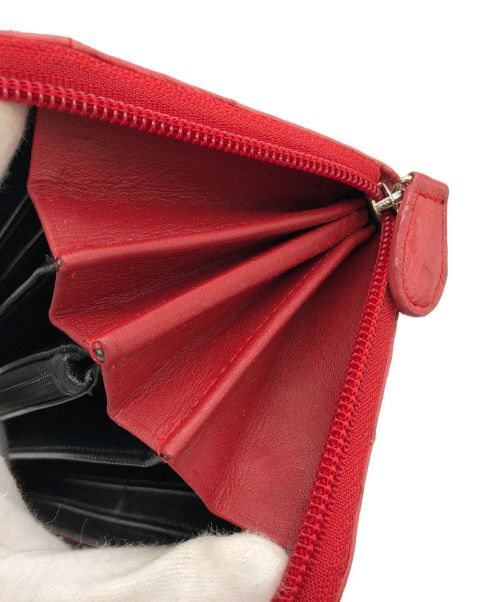 GARNI（ガルニ）GARNI (ガルニ) 長財布 レッドの古着・服飾アイテム