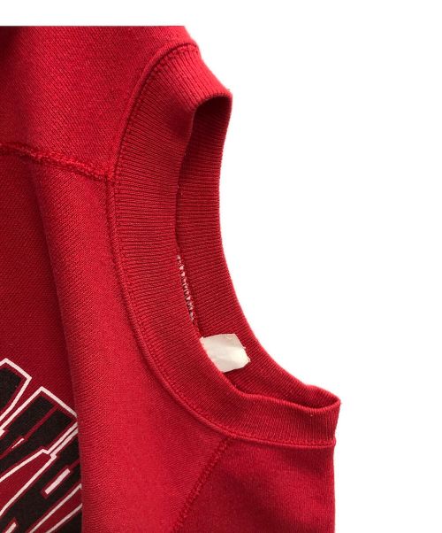 Champion（チャンピオン）Champion (チャンピオン) カレッジロゴスウェット レッド サイズ:XLの古着・服飾アイテム