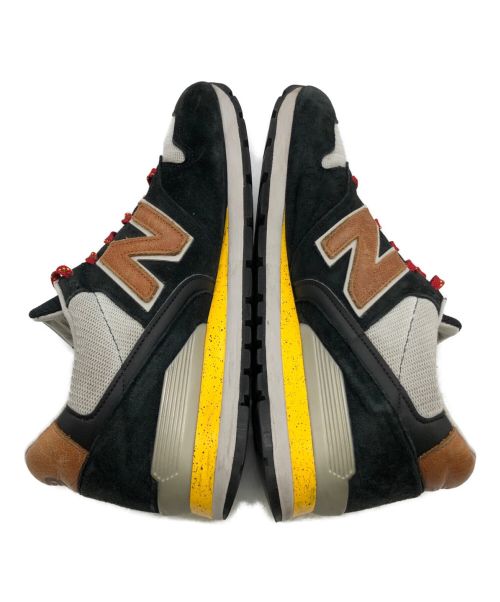 NEW BALANCE（ニューバランス）NEW BALANCE (ニューバランス) スニーカー ブラック×イエロー サイズ:26.5の古着・服飾アイテム