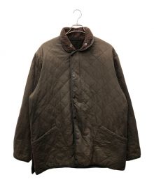 Barbour（バブアー）の古着「キルティングジャケット」｜ブラウン