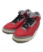 NIKEナイキ）の古着「AIR JORDAN 3 RETRO SE」｜レッド