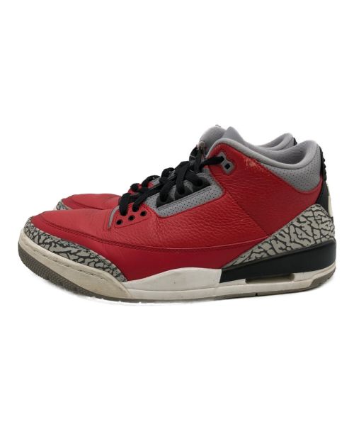 NIKE（ナイキ）NIKE (ナイキ) AIR JORDAN 3 RETRO SE レッド サイズ:29.0の古着・服飾アイテム