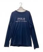 POLO RALPH LAURENポロ・ラルフローレン）の古着「長袖Tシャツ」｜ネイビー
