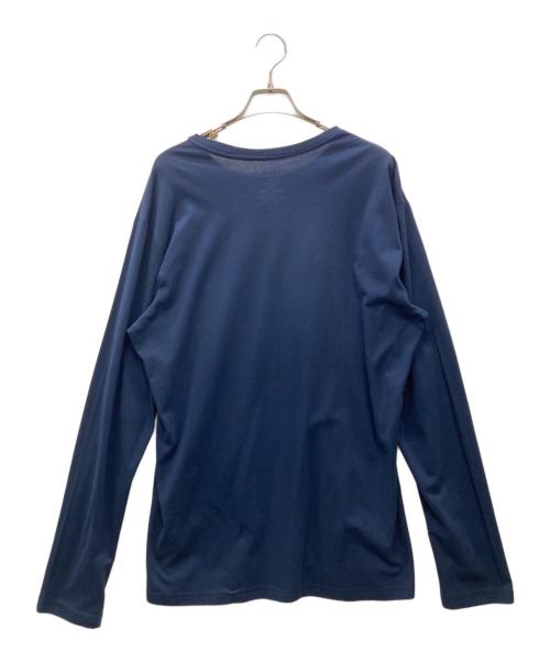 POLO RALPH LAUREN（ポロ・ラルフローレン）POLO RALPH LAUREN (ポロ・ラルフローレン) 長袖Tシャツ ネイビー サイズ:L 未使用品の古着・服飾アイテム