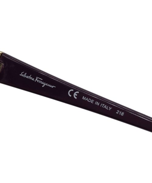 Salvatore Ferragamo（サルヴァトーレ フェラガモ）Salvatore Ferragamo (サルヴァトーレ フェラガモ) サングラス ブラウン 未使用品の古着・服飾アイテム