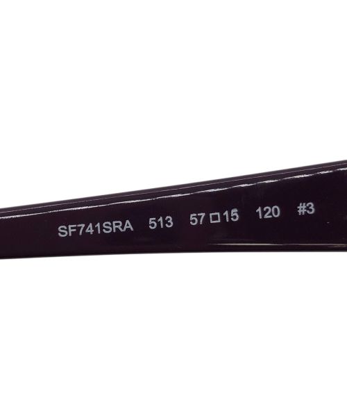 Salvatore Ferragamo（サルヴァトーレ フェラガモ）Salvatore Ferragamo (サルヴァトーレ フェラガモ) サングラス ブラウン 未使用品の古着・服飾アイテム