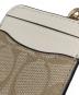 中古・古着 COACH (コーチ) ジップ アラウンド カード ケース：6000円