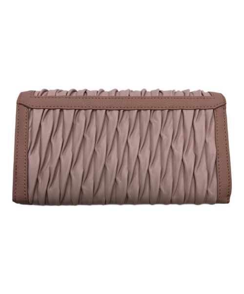 JILL BY JILLSTUART（ジル バイ ジルスチュアート）JILL BY JILLSTUART (ジル バイ ジルスチュアート) パフィーウォレット 長財布 ピンクの古着・服飾アイテム