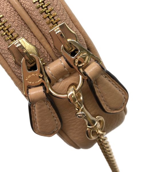 COACH（コーチ）COACH (コーチ) ショルダーポーチ ピンクの古着・服飾アイテム