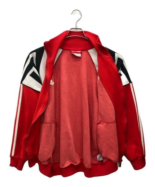 adidas（アディダス）adidas (アディダス) トラックジャケット レッド サイズ:USA：Mの古着・服飾アイテム