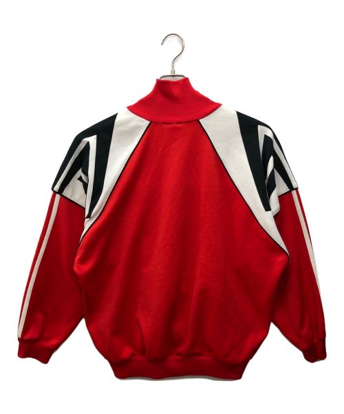 adidas（アディダス）adidas (アディダス) トラックジャケット レッド サイズ:USA：Mの古着・服飾アイテム