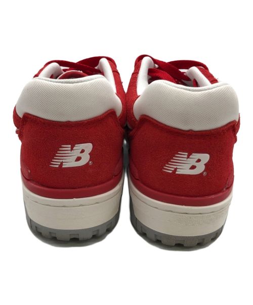 NEW BALANCE（ニューバランス）NEW BALANCE (ニューバランス) BB550VND レッド×ホワイト サイズ:26.5の古着・服飾アイテム