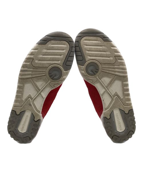 NEW BALANCE（ニューバランス）NEW BALANCE (ニューバランス) BB550VND レッド×ホワイト サイズ:26.5の古着・服飾アイテム