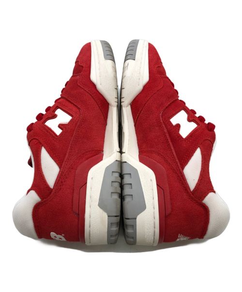 NEW BALANCE（ニューバランス）NEW BALANCE (ニューバランス) BB550VND レッド×ホワイト サイズ:26.5の古着・服飾アイテム