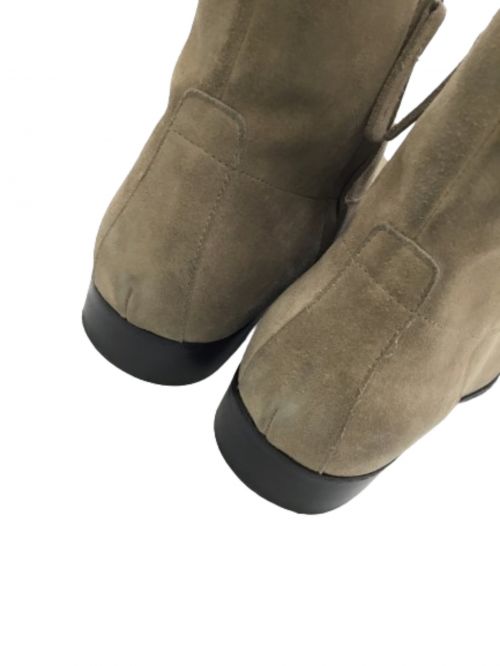BUTTERO（ブッテロ）BUTTERO (ブッテロ) スウェードブーツ ベージュ サイズ:41の古着・服飾アイテム