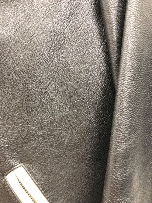 WEST RIDE CYCLE TOGS（ウエストライドサイクルトグス）WEST RIDE CYCLE TOGS (ウエストライドサイクルトグス) レザーライダースジャケット ブラック サイズ:不明の古着・服飾アイテム