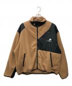 flagstuffフラグスタフ）の古着「フリースジャケット」｜ブラウン×ブラック