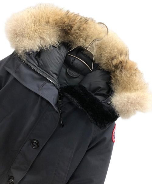 CANADA GOOSE（カナダグース）CANADA GOOSE (カナダグース) ダウンジャケット Bronte Parka（ブロンテ パーカー） ネイビー サイズ:XSの古着・服飾アイテム