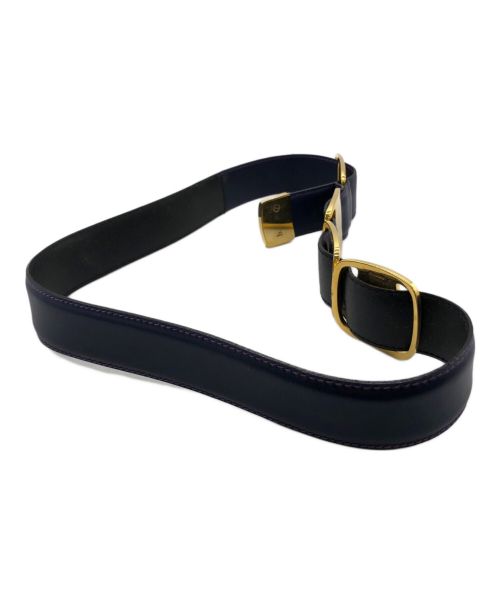 Salvatore Ferragamo（サルヴァトーレ フェラガモ）Salvatore Ferragamo (サルヴァトーレ フェラガモ) ベルト ネイビーの古着・服飾アイテム