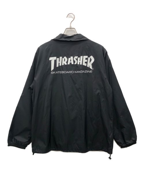 THRASHER（スラッシャー）THRASHER (スラッシャー) コーチジャケット ブラック サイズ:XLの古着・服飾アイテム