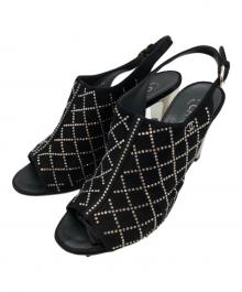 CHANEL（シャネル）の古着「ストラップサンダル」｜ブラック