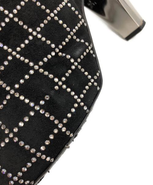 CHANEL（シャネル）CHANEL (シャネル) ストラップサンダル ブラック サイズ:38Cの古着・服飾アイテム