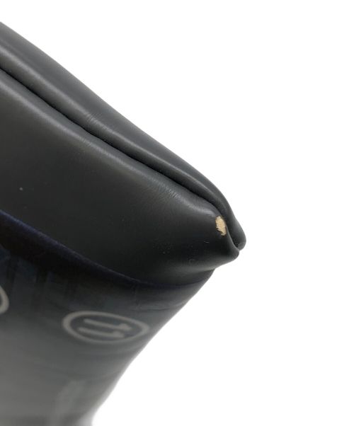 MM6 Maison Margiela（エムエムシックスメゾンマルジェラ）MM6 Maison Margiela (エムエムシックス メゾンマルジェラ) クラッチポーチ ブラックの古着・服飾アイテム